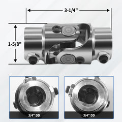 RABROPAR side profile with dimensions visible demonstrating compact size