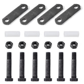 Racewill front pack showing complete trailer shackle kit for quick replacement