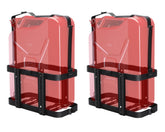 Racewill front view of holder showing compact secure fit and durable steel