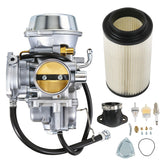 RADHLBNIU carburetor front view showing ports and mounting flanges for accurate fit