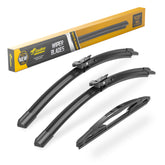 RaidBee front packaging showing replacement blade and model fit benefits