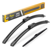 RaidBee front packaging showing blades and fit details for quick identification and confidence