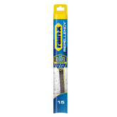 Rain‑X front packaging showing 15 inch blade and branding for quick identification and benefit