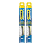 Rain-X front packaging 15-inch blades showing product and pack benefits