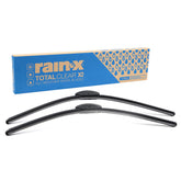 Rain-X front packaging showing 22" blades and two-pack value, clear product details