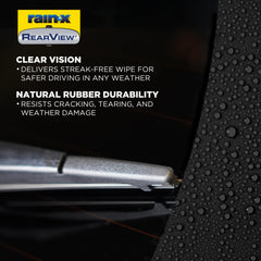 Rain-X adapter detail demonstrating interchangeable, tool-free fit