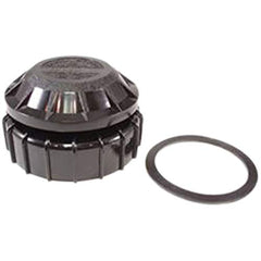 Rain Bird front view of cap and cover assembly showing fit and easy replacement benefit