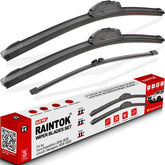 Raintok front packaging showing 22-inch blades and brand benefit