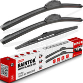 Raintok front packaging showing complete 3-pack kit and benefit of OEM fit