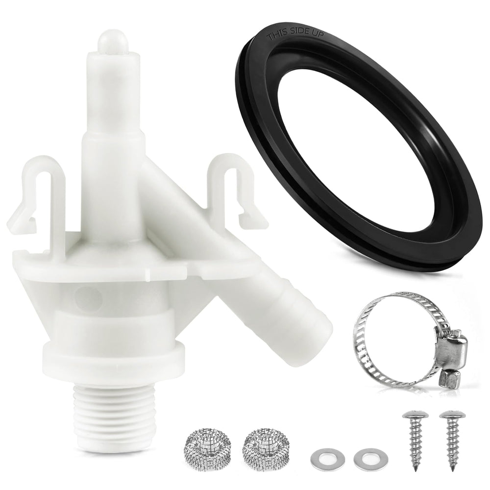 Rakiyada front view of assembled replacement kit showing all parts and clarity benefit
