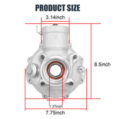RALBDX differential installed on a Honda Rancher rear demonstrating direct fitment