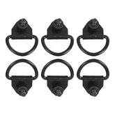 RALZAOTO front view D-hook showing powder-coated finish and sturdy design for secure anchoring