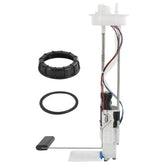 RALZAOTO fuel pump assembly front view showing full housing and mounting for easy replacement