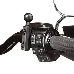 RAM MOUNTS reservoir base close-up highlighting powder-coated aluminum and corrosion-resistant hardware