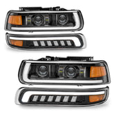 RAMJET4X4 front headlight assembly showing projector and DRL, modernized appearance benefit