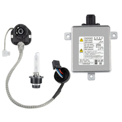 RANSOTO ballast front view showing robust housing and mounting points, improves headlight reliability