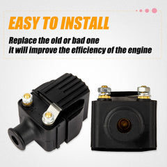 RANSOTO ignition coil installed in outboard illustrating restored ignition benefit