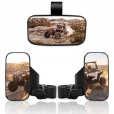 RANSOTO front view of full mirror kit showing complete set and easy mounting