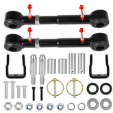 RANSOTO installed front sway bar links on Jeep TJ showing fit and clearance benefit