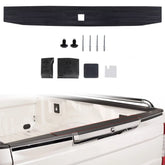RANSOTO front view of tailgate trim showing clean replacement fit and protection