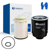 RARAYC front view of filter kit showing both elements and gloves for easy identification and fitment