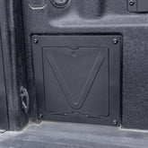 RAVOTOM front view showing snug-fit cover protecting rear power panel
