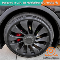 RAYLUXE installed side profile demonstrating curb protection benefit