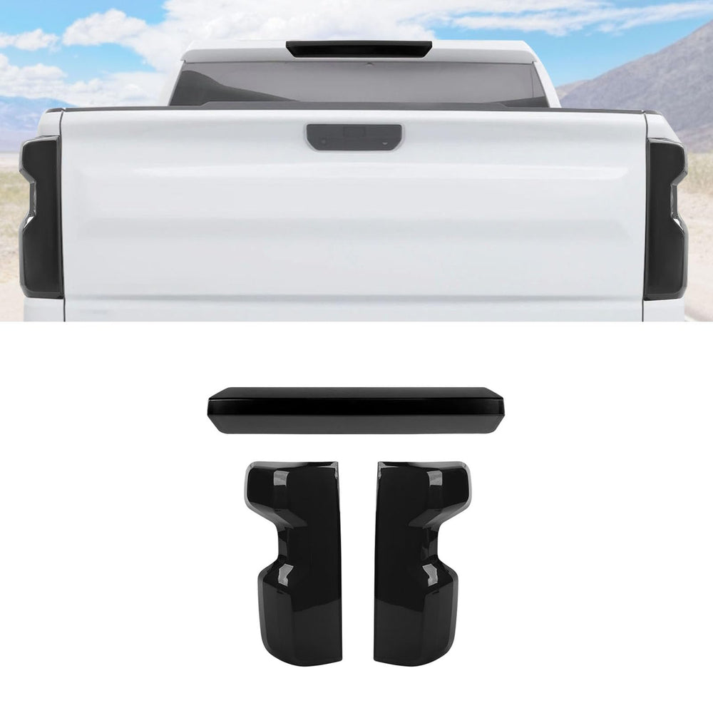 RAZPOY front tail light cover installed shows sleek smoked finish and improved rear styling