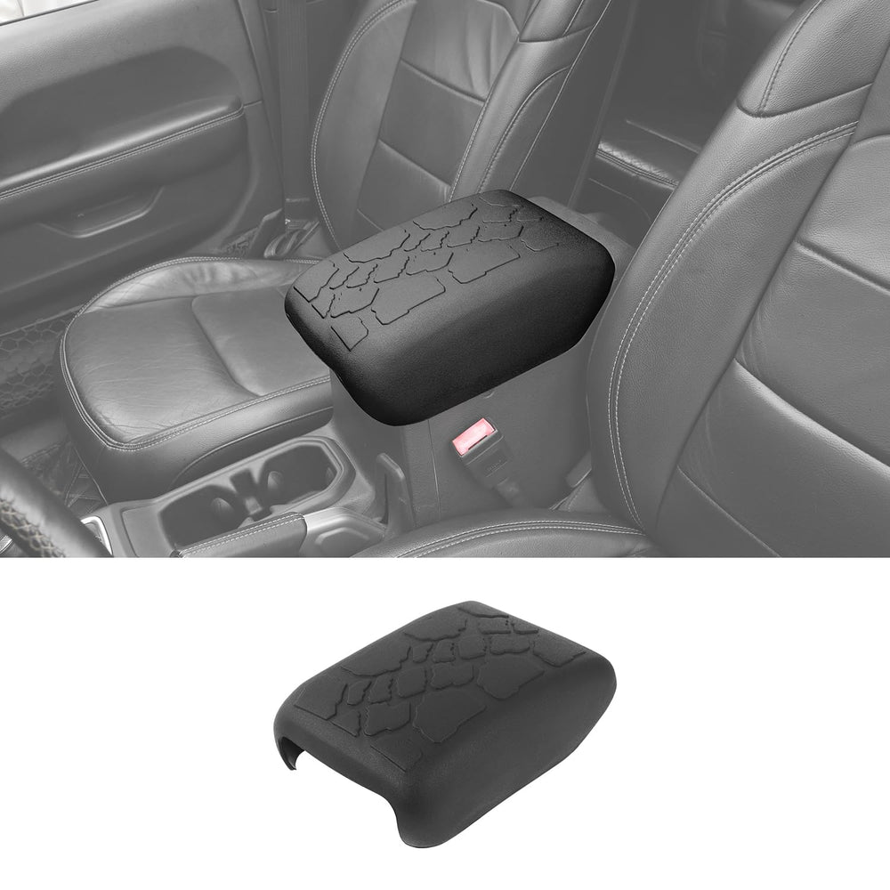 RAZPOY front view showing full armrest cover protecting console