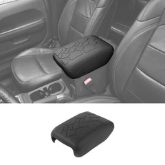 RAZPOY front view showing full armrest cover protecting console