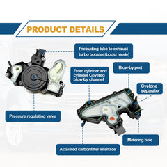 RBOKO oil separator mounting hardware laid out for straightforward installation benefit