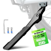 RBRL kickstand front angle showing stable upright support and secure stance