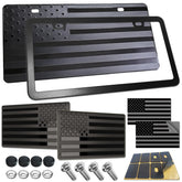 RCKJNJ front plate full view showing bold flag design and durability