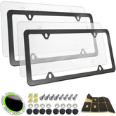 RCKJNJ front view showing clear cover and black aluminum frame for neat appearance