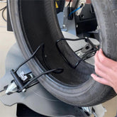 RebarTech spreader front view showing attachment and stable support benefit