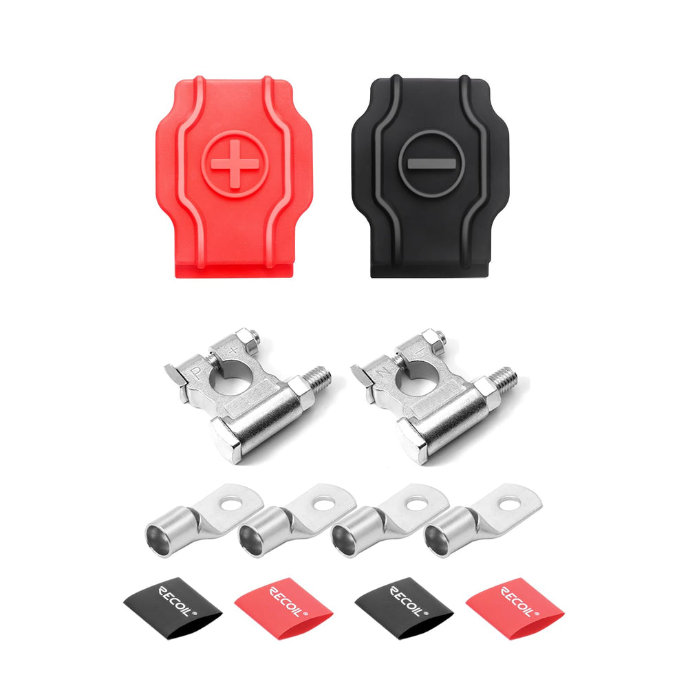 RECOIL front packaging showing complete terminal kit and benefits