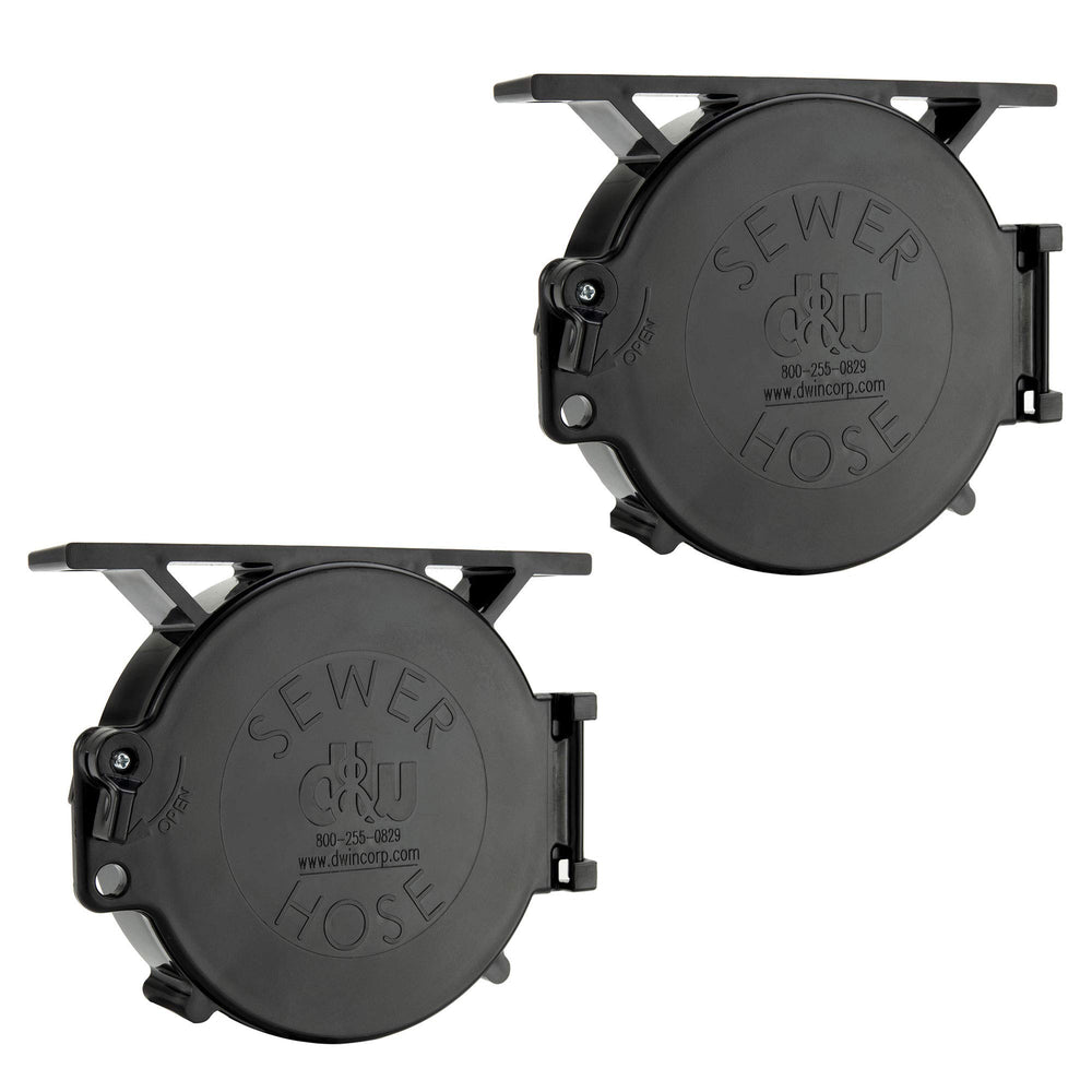 RecPro front-facing hatch door showing clean installation and protection benefit