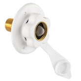 RecPro front view inlet flange showing secure connection benefit