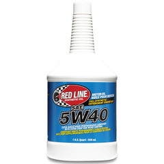 Red Line 15404 front quart bottle showing branding and product use benefits