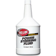 Red Line bottle front view showing product and easy-pour cap benefit