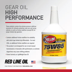 Red Line close-up of oil texture highlighting high film strength and thermal stability