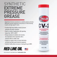 Red Line cartridge mounted on grease gun, enabling clean fast dispensing
