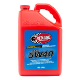 Red Line front label on one-gallon bottle showing product identity and specs benefit clarity