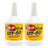 Red Line bottle front label showing product name and benefits