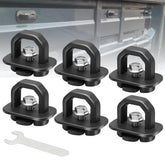 RED WOLF front packaging showing six anchors and included hardware for easy installation
