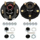 Redants front hub face showing 5×4.5" bolt pattern and durable finish for corrosion protection