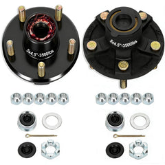 Redants front hub face showing 5×4.5" bolt pattern and durable finish for corrosion protection