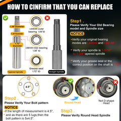 Redants pre-greased bearing interior view illustrating ready-to-install convenience
