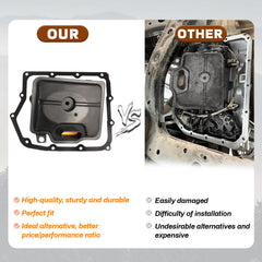 Reeoutdoor filter side profile highlighting construction and flow efficiency