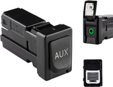 Reeoutdoor front view of aux jack showing exact OEM shape and fit